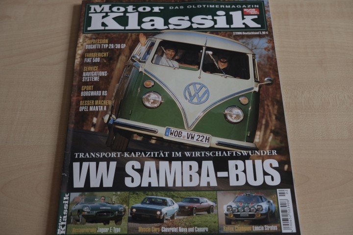 Deckblatt Motor Klassik (02/2006)
